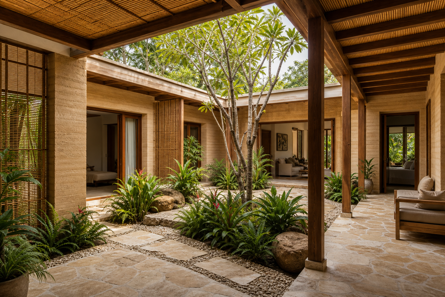 Villa familiale avec patio