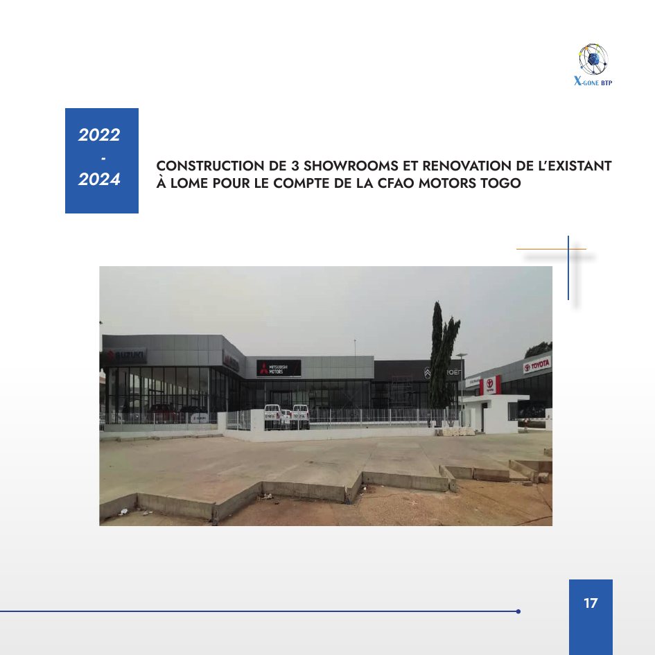 CFAO Motors Togo - showrooms